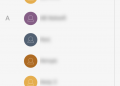 Android L Contacts