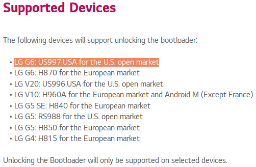 Μπορεί πλέον να ξεκλειδωθεί ο bootloader του LG G6! 1