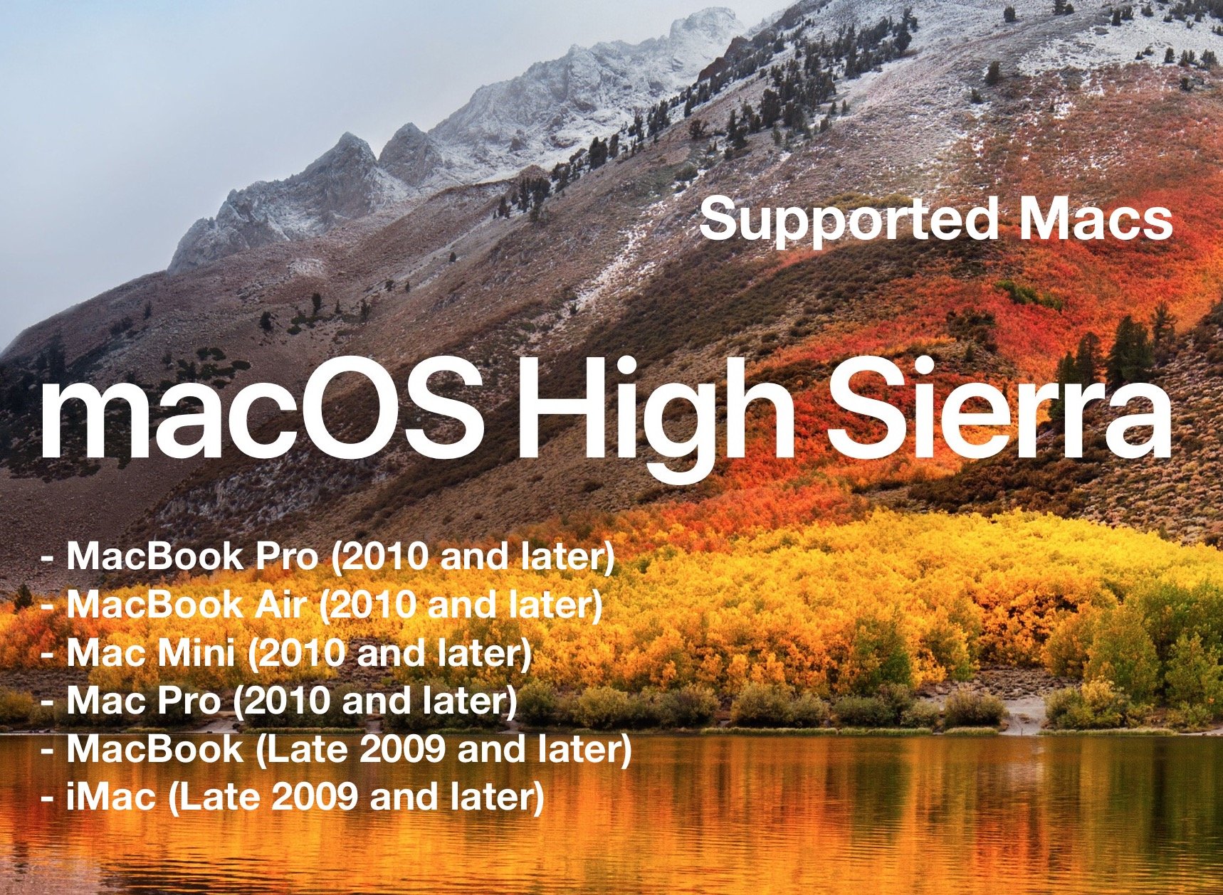 Το νέο MacOS High Sierra της Apple: όλα όσα πρέπει να γνωρίζεις! 1