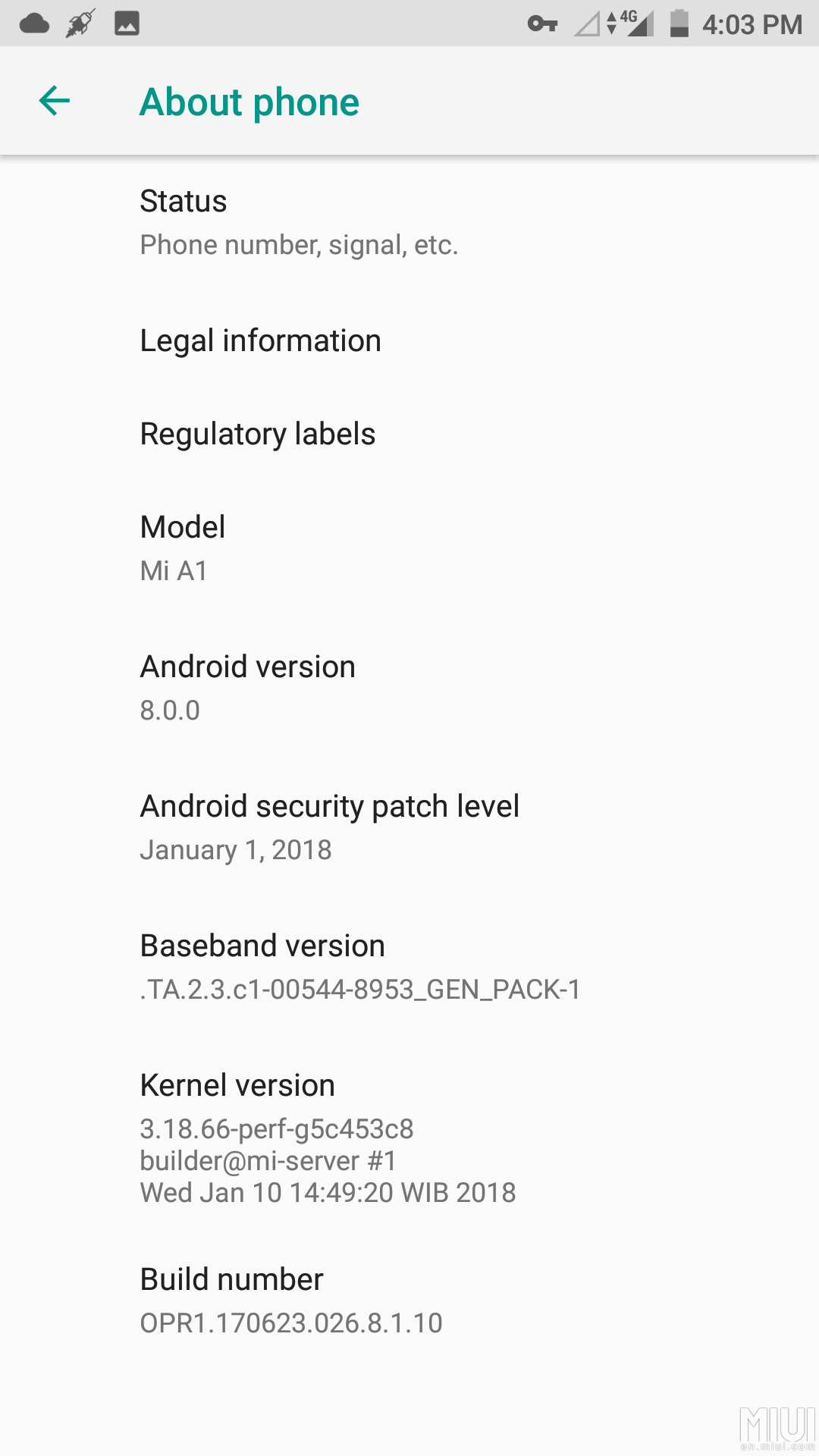 Επανακυκλοφορεί το update του Android Oreo για την συσκευή Xiaomi Mi A1 1