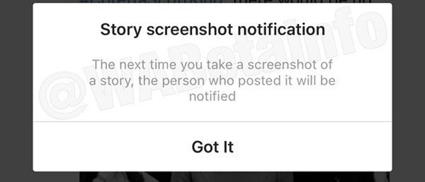 Kαι ναι, όταν βγάζουν screenhots τα δικά σας stories στο Instagram, θα σας έρχεται ειδοποίηση 1