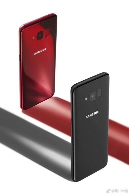 Σε νέα renders το Samsung Galaxy S8 Lite στα χρώματα "Burgundy Red και Black" 2