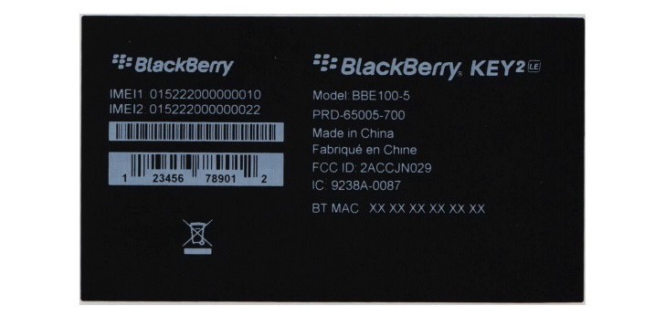 Ως BlackBerry KEY2 LE θα μας συστηθεί η νέα επερχόμενη έκδοση Lite του περίφημου τηλεφώνου της εταιρείας 1