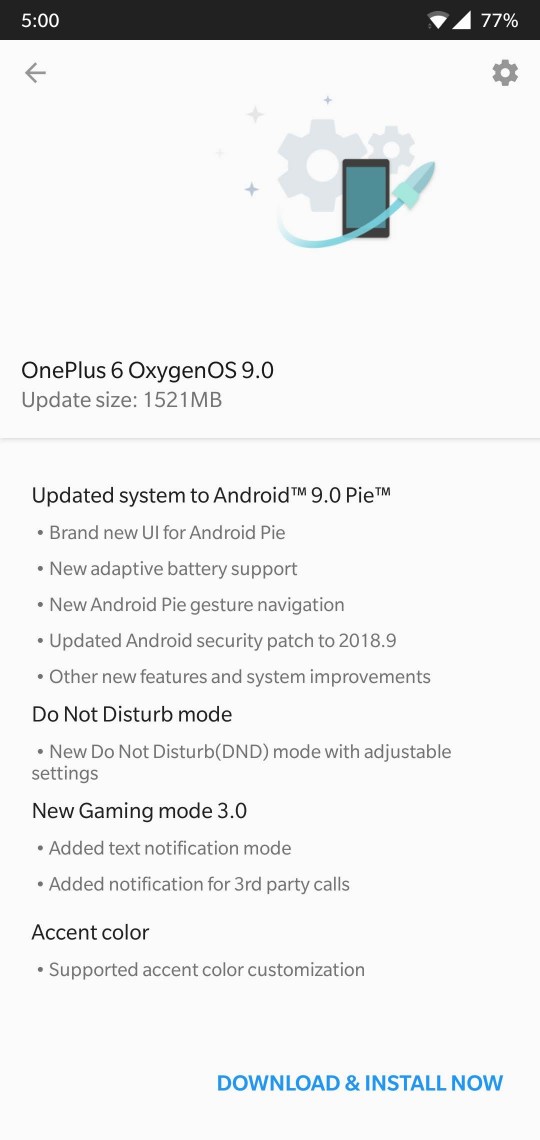 Το OnePlus 6 παίρνει την τελευταία σταθερή έκδοση του Android 9.0 Pie 1