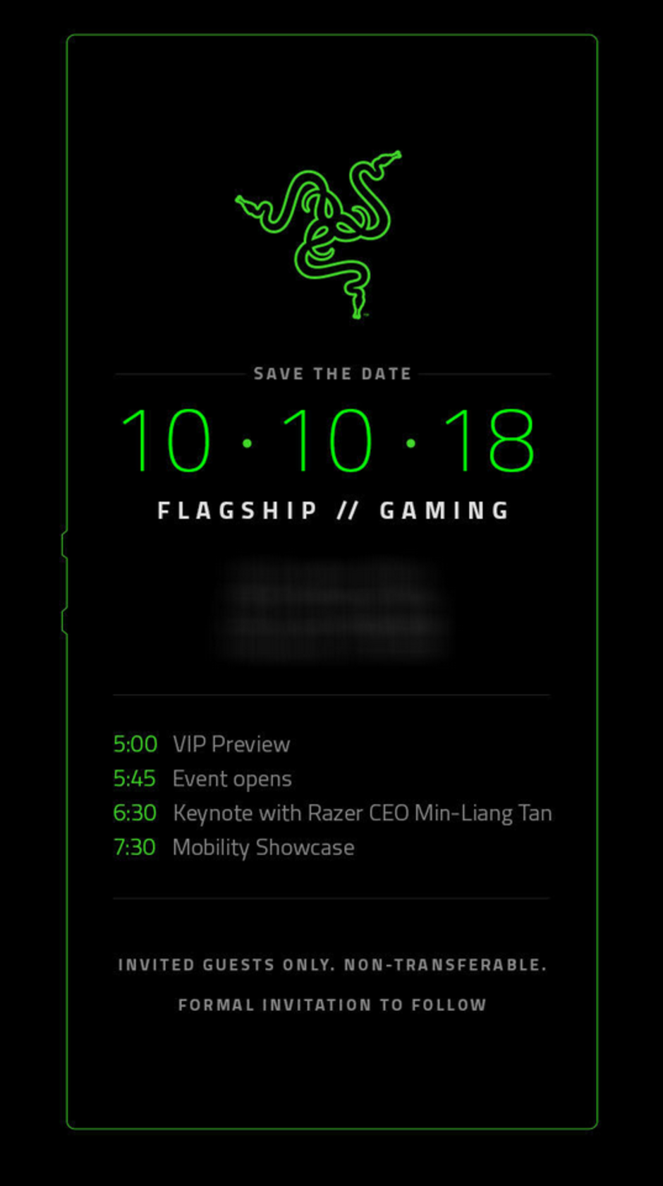 "Κλείδωσε" η ημερομηνία παρουσίασης του Razer Phone 2..... για 10 Οκτωβρίου! 1