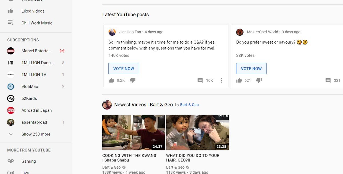 Youtube posts. Youtube latest community Posts.