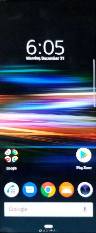 Στιγμιότυπα από την αρχική οθόνη του Sony Xperia XZ4 3