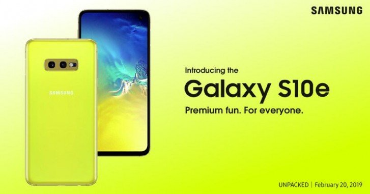 Άλλη μια αφίσα του Samsung Galaxy S10e 2