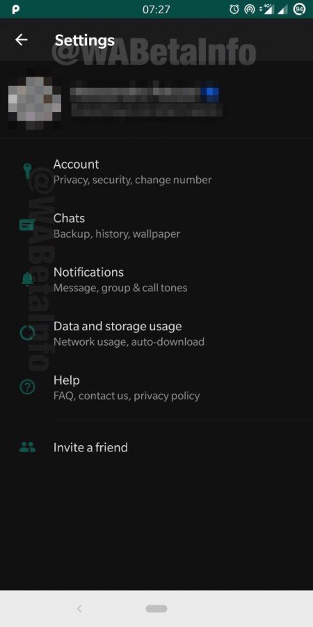 H τελευταία beta έκδοση του WhatsApp για Android, φέρει το χαρακτηριστικό Dark Mode 1