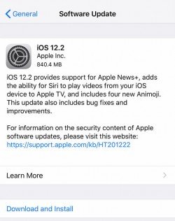 Tέσσερα νέα Animoji και υποστήριξη του Apple News+ για το νέο ενημερωμένο iOS 12.2 1
