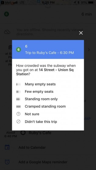 Το Google θέλει να μάθει πόσο γεμάτο είναι το τρένο σας που μεταφέρεστε! 2