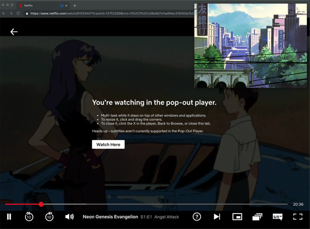 Δοκιμές κάνει το Netflix για το pop-out player για streaming σε picture-in-picture mode 1