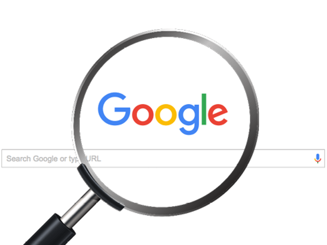 Google search header
