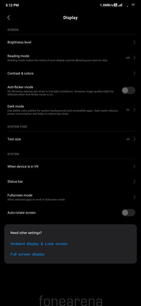 Redmi K20 Pro Android 10 MIUI fonearena 18 473x1024
