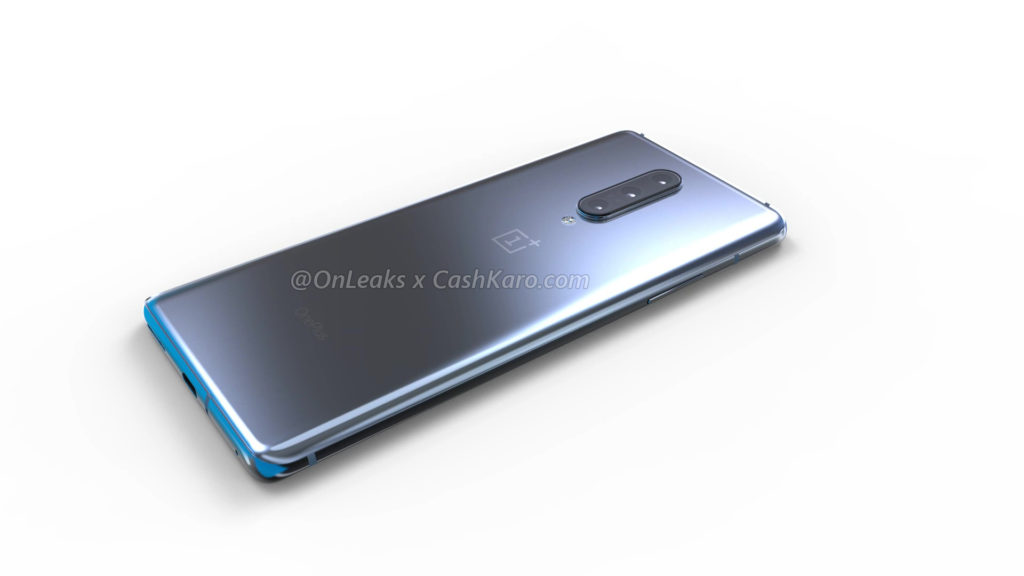 ONEPLUS 8 back right view