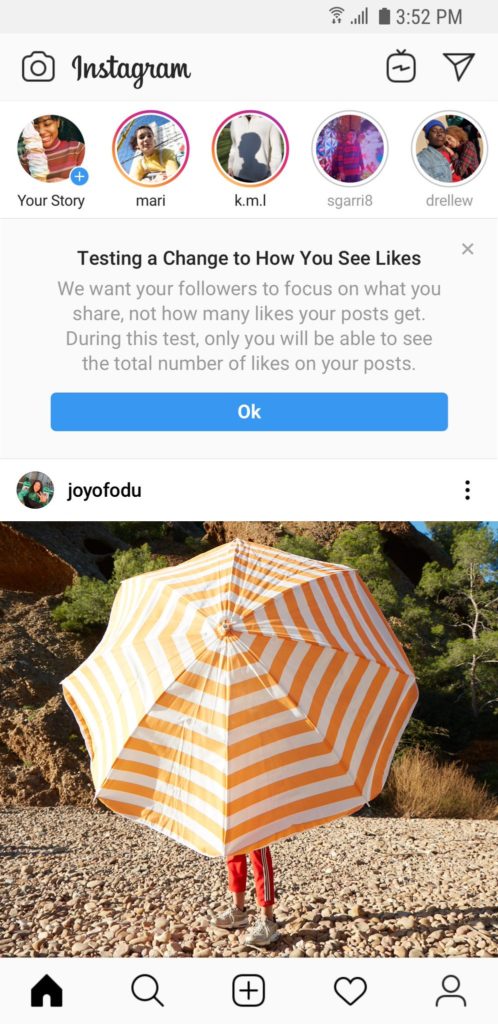 Εξαφανίστηκε ο μετρητής των likes από το Instagram! 1