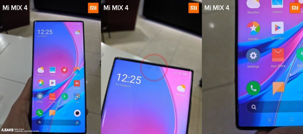 Επιβεβαιώνεται και μέσω εικόνων πως το Mi MIX 4 θα έχει την selfie camera κάτω από την οθόνη 1