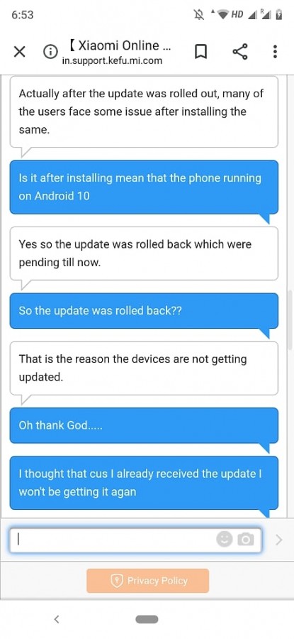 Προσωρινή διακοπή στο πρόγραμμα αναβάθμισης του Xiaomi Mi A3 σε Android 10 2
