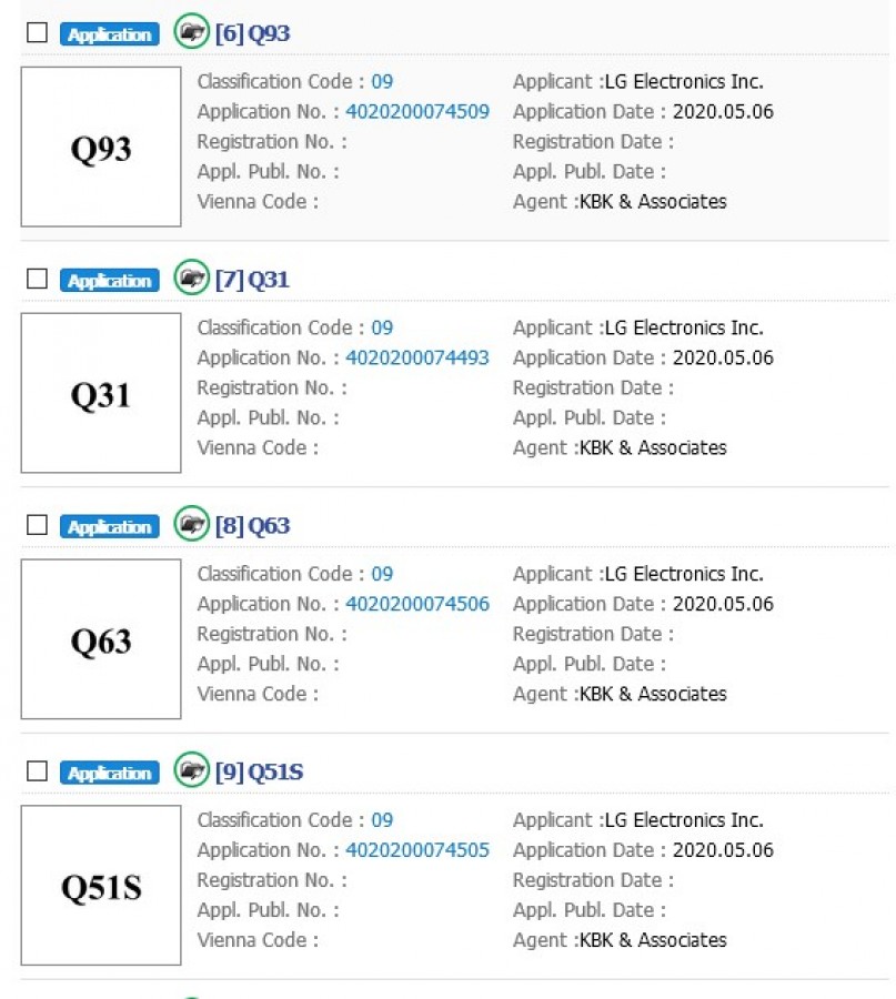 Η LG κατοχυρώνει 13 νέα ονόματα συσκευών της σειράς Q, συμπεριλαμβανομένης μιας νέας σειράς Q30 στην Κορέα 1