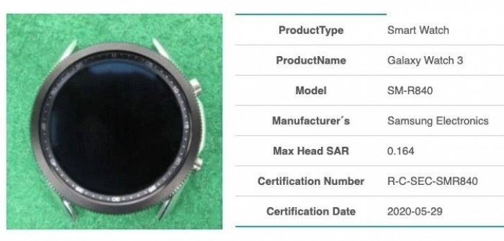 Οι εικόνες που διαρρέουν για το Samsung Galaxy Watch 3 δείχνουν περιστρεφόμενo στεφάνι 1