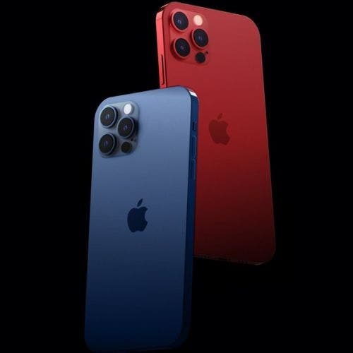 Σε μπλε και κόκκινο χρώμα το νέο iPhone 12 Pro 1