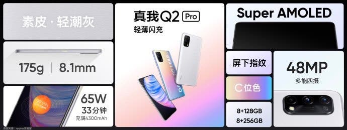 Τα Realme Q2 και Q2 Pro ανακοινώθηκαν με αρχική τιμή 1.199 γιουάν (178 $) 5