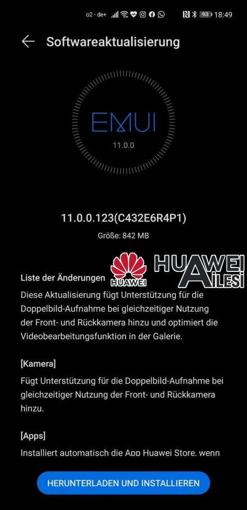 Παραδόθηκε κιόλας η πρώτη ενημέρωση του Huawei Mate 40 Pro 1